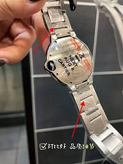 Okify Cartier Ballon Bleu Silver Watch 36mm - 5