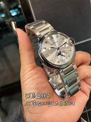 Okify Cartier Ballon Bleu Silver Watch 36mm - 4