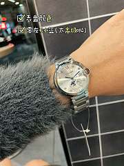 Okify Cartier Ballon Bleu Silver Watch 36mm - 2