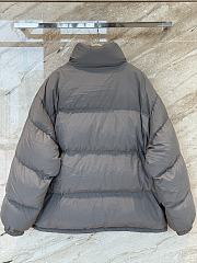 Okify MiuMiu Gray Goose Down Jacket Unisex - 4