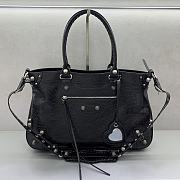 Okify Balenciaga Neo Cagole XL Bag In Black 46.5x30x13cm - 1