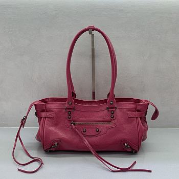 Okify Balenciaga Le City Bag In Pink 31x19x9cm 