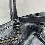 Okify Balenciaga Le City Bag In Black 31x19x9cm  - 5