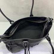 Okify Balenciaga Le City Bag In Black 31x19x9cm  - 2
