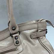Okify Balenciaga Le City Bag In Beige 31x19x9cm  - 5