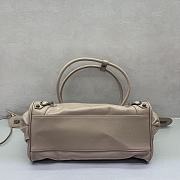 Okify Balenciaga Le City Bag In Beige 31x19x9cm  - 3