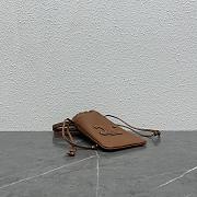 Okify Celine Triomphe Phone Pouch In Brown 20.5x12cm - 2