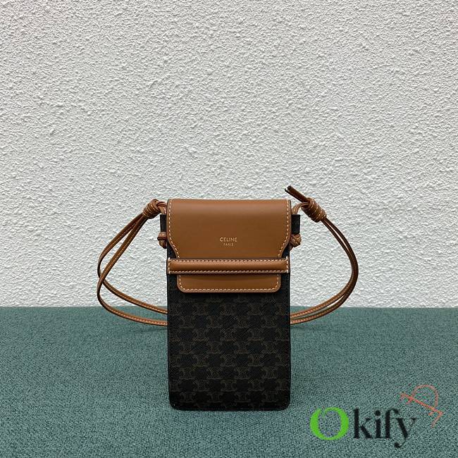 Okify Celine Phone Pouch 19x10cm  - 1