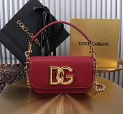 Okify Dolce & Gabbana 3.5 Bag In Red 11x19x5cm - 1