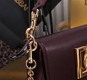 Okify Dolce & Gabbana 3.5 Bag In Dark Brown 11x19x5cm - 4