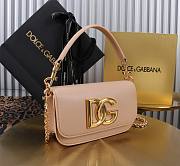 Okify Dolce & Gabbana 3.5 Bag In Nude 11x19x5cm - 2