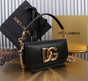 Okify Dolce & Gabbana 3.5 Bag In Black 11x19x5cm - 2