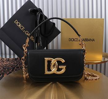 Okify Dolce & Gabbana 3.5 Bag In Black 11x19x5cm