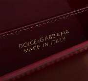 Okify Dolce & Gabbana 3.5 Bag In Red Patent 11x19x5cm - 6