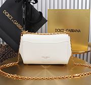 Okify Dolce & Gabbana Marlene Bag In White 18x10.6x7cm - 5