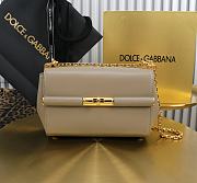 Okify Dolce & Gabbana Marlene Bag In Beige 18x10.6x7cm - 1