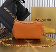 Okify Dolce & Gabbana Marlene Bag In Orange 18x10.6x7cm - 2