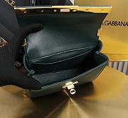 Okify Dolce & Gabbana Marlene Bag In Dark Green 18x10.6x7cm - 4