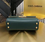 Okify Dolce & Gabbana Marlene Bag In Dark Green 18x10.6x7cm - 3