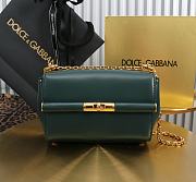 Okify Dolce & Gabbana Marlene Bag In Dark Green 18x10.6x7cm - 1