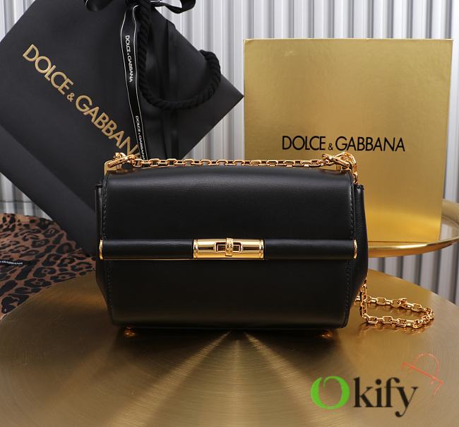 Okify Dolce & Gabbana Marlene Bag In Black 18x10.6x7cm - 1
