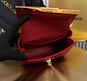 Okify Dolce & Gabbana Marlene Bag In Red 18x10.6x7cm - 4