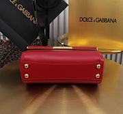 Okify Dolce & Gabbana Marlene Bag In Red 18x10.6x7cm - 2