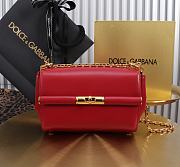 Okify Dolce & Gabbana Marlene Bag In Red 18x10.6x7cm - 1