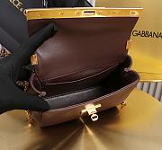 Okify Dolce & Gabbana Marlene Bag In Dark Brown 18x10.6x7cm - 6