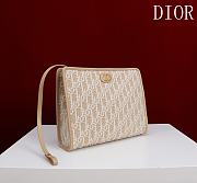 Okify Dior 30 Montaigne Dea Pouch In Beige Oblique 30cm - 4