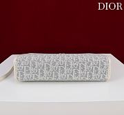 Okify Dior 30 Montaigne Dea Pouch In Gray Oblique 30cm - 5