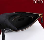 Okify Dior Caro Pouch In Black Matte 30cm - 3