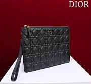 Okify Dior Caro Pouch In Black Matte 30cm - 4
