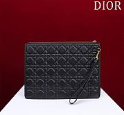 Okify Dior Caro Pouch In Black Matte 30cm - 5