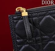 Okify Dior Caro Pouch In Black Matte 30cm - 6