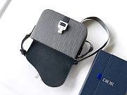 Okify Dior Small Saddle Messenger Bag With Flap For Men 23x17.5x6cm  - 3