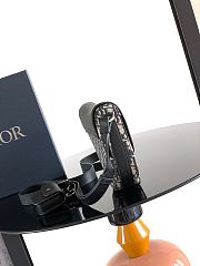 Okify Dior Saddle Bag In Blue Oblique For Men 26x17x5cm - 2