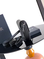 Okify Dior Saddle Bag In Black Oblique For Men 26x17x5cm - 3