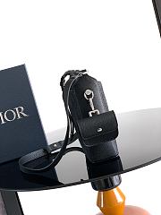 Okify Dior Mini Bucket Bag In Black Oblique And Calfskin For Men 22x13.5x7cm - 5