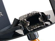 Okify Dior Mini Bucket Bag In Blue Oblique And Calfskin For Men 22x13.5x7cm - 4