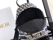 Okify Dior Mini Backpack In Blue Oblique 21.5x13x31.5cm - 6