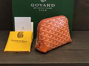 Okify Goyard Vendôme Cosmetic Pouch In Orange 18x13.5x7cm - 3