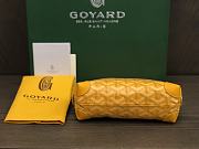 Okify Goyard Vendôme Cosmetic Pouch In Yellow 18x13.5x7cm - 4