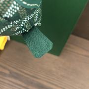 Okify Goyard Vendôme Cosmetic Pouch In Green 18x13.5x7cm - 4