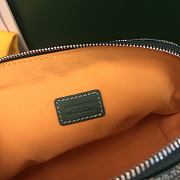 Okify Goyard Vendôme Cosmetic Pouch In Green 18x13.5x7cm - 3