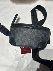 Okify Gucci GG Emblem Waist Bag In Black 28x17x6cm - 1