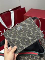 Okify Gucci Giglio Large Tote Bag In Black 60x47x16cm - 4