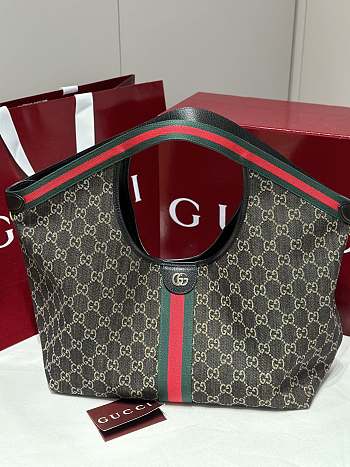 Okify Gucci Giglio Large Tote Bag In Black 60x47x16cm