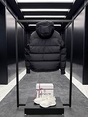 Okify Moncler Grenoble Kasanka Black Hooded Down Ski Jacket Unisex - 5