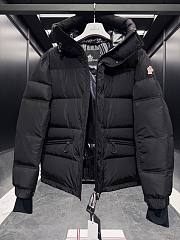 Okify Moncler Grenoble Kasanka Black Hooded Down Ski Jacket Unisex - 4
